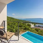Mit Panoramablick Auf Kvarner Bucht, Privatpool, Bbq-bereich, Waschmaschine