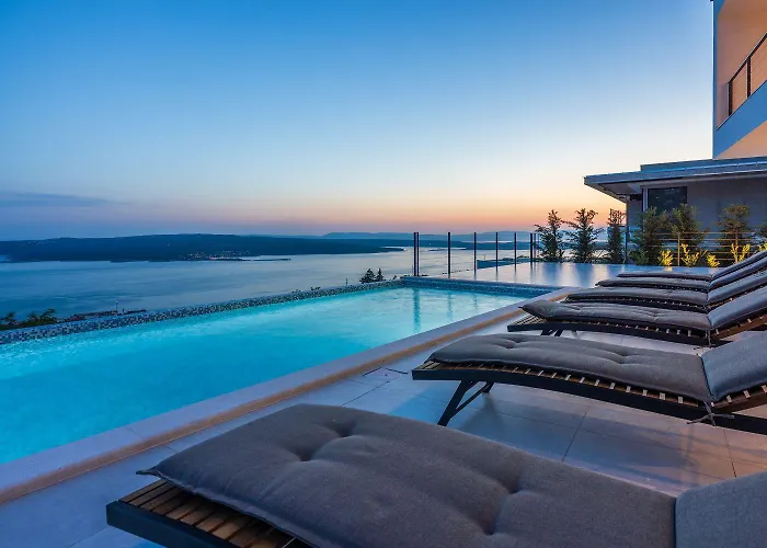 Σπίτι διακοπών Mit Panoramablick Auf Kvarner Bucht, Privatpool, Bbq-bereich, Waschmaschine